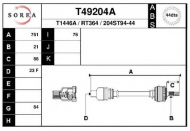 Вал EAI T49204A