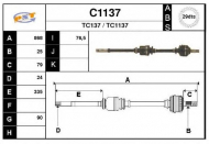 Вал SNRA C1137
