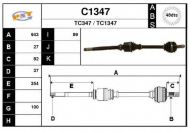 Вал SNRA C1347