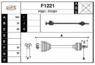 Вал SNRA F1221