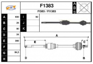 Вал SNRA F1383