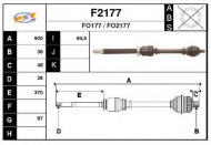 Вал SNRA F2177