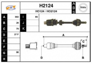 Вал SNRA H2124