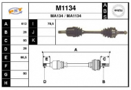 Вал SNRA M1134