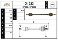 Вал SNRA O1223