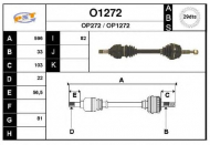 Вал SNRA O1272
