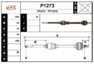 Вал SNRA P1273