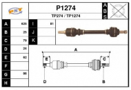 Вал SNRA P1274