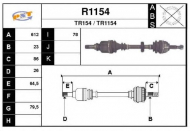 Вал SNRA R1154