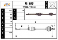 Вал SNRA R1155