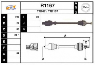 Вал SNRA R1167