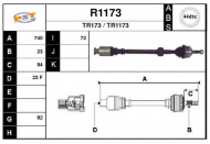 Вал SNRA R1173
