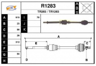 Вал SNRA R1283