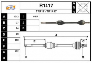 Вал SNRA R1417