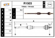 Вал SNRA R1503