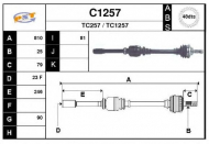 Вал SNRA C1257