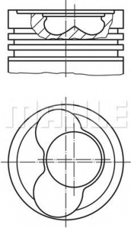 Поршень PERFECT CIRCLE 56 04708 0