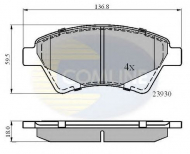 Комплект тормозных колодок COMLINE CBP01160