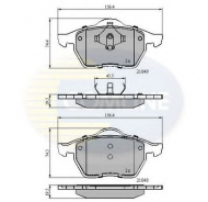 Комплект тормозных колодок COMLINE CBP0715