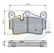 Комплект тормозных колодок COMLINE CBP01316