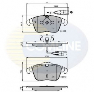 Комплект тормозных колодок COMLINE CBP22002