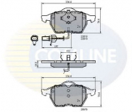 Комплект тормозных колодок COMLINE CBP11025