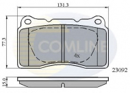 Комплект тормозных колодок COMLINE CBP0895