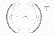 Комлект тормозных накладок WEEN 152-2137