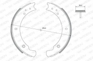 Комлект тормозных накладок WEEN 152-2172