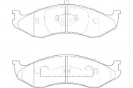 Комплект тормозных колодок WAGNER WBP21822B