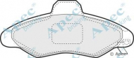 Комплект тормозных колодок APEC braking PAD1021