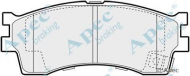 Комплект тормозных колодок APEC braking PAD1160