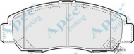 Комплект тормозных колодок APEC braking PAD1187