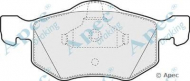Комплект тормозных колодок APEC braking PAD1254