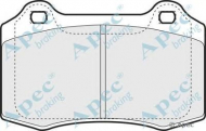 Комплект тормозных колодок APEC braking PAD1271