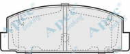 Комплект тормозных колодок APEC braking PAD1387