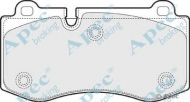 Комплект тормозных колодок APEC braking PAD1560