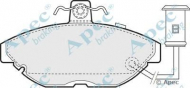Комплект тормозных колодок APEC braking PAD377