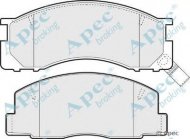 Комплект тормозных колодок APEC braking PAD744