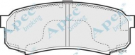 Комплект тормозных колодок APEC braking PAD822