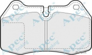 Комплект тормозных колодок APEC braking PAD836