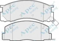 Комплект тормозных колодок APEC braking PAD858