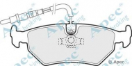 Комплект тормозных колодок APEC braking PAD889