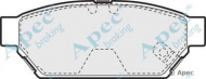 Комплект тормозных колодок APEC braking PAD894