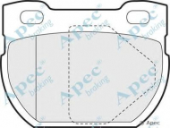 Комплект тормозных колодок APEC braking PAD907