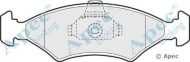 Комплект тормозных колодок APEC braking PAD909