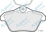 Комплект тормозных колодок APEC braking PAD943