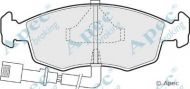 Комплект тормозных колодок APEC braking PAD387