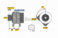Генератор BOSCH 0 986 080 400