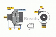 Генератор BOSCH 0 986 080 810